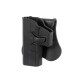 Кобура левосторонняя G19 Airsoft Left-Handed Holster Series - Black [Amomax]